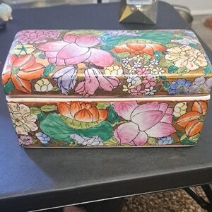 Floral  Japanese Decorative Box